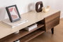 Hanah Home Soporte para TV Clark Nogal y Beige